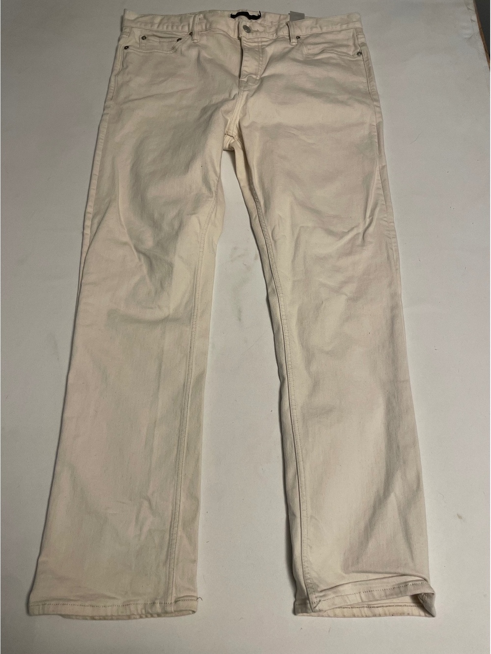 Banana Republic Slim Fit Cream Colored Pants Size 36x30